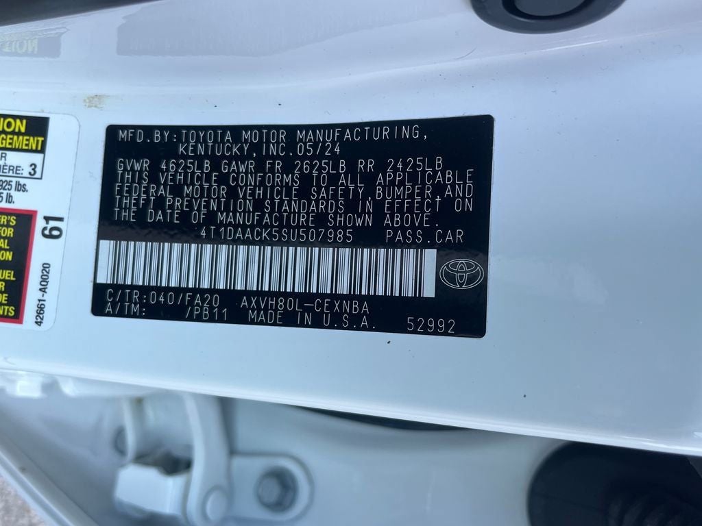 2025 Toyota Camry LE