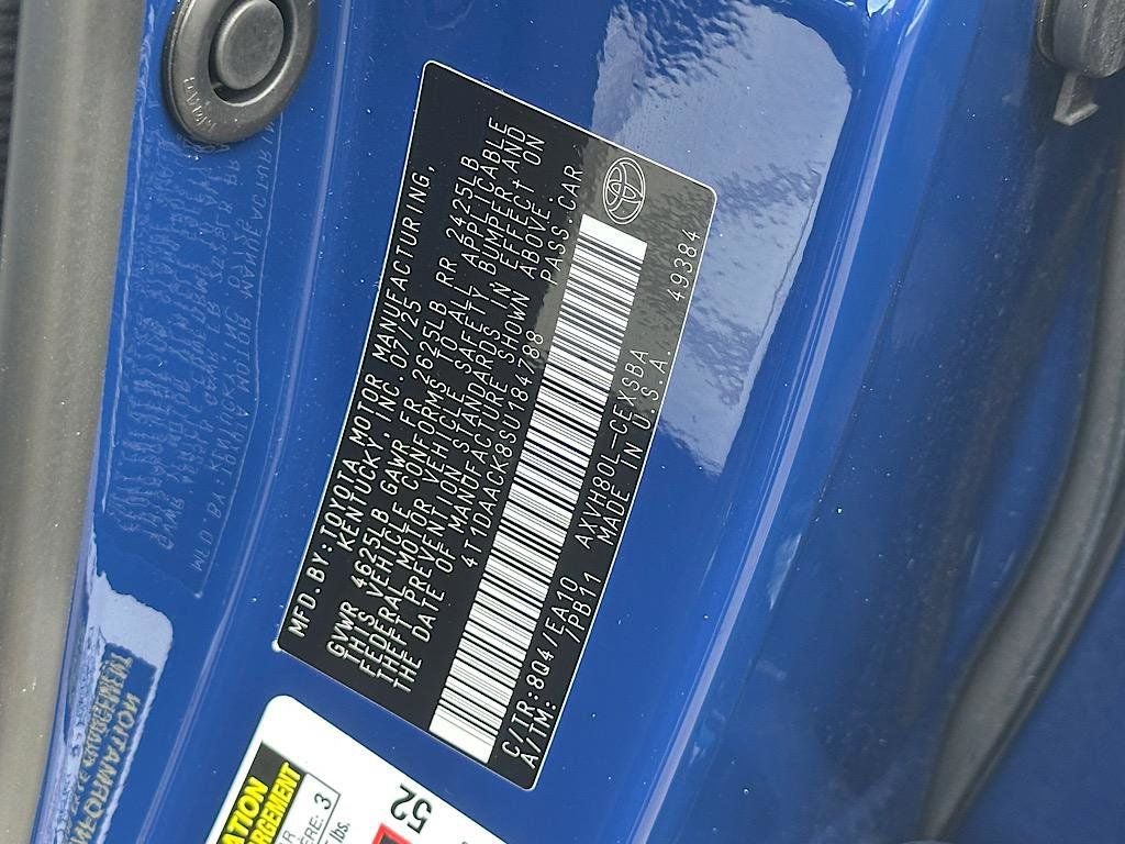 2025 Toyota Camry SE