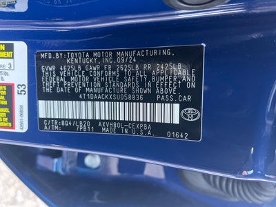 2025 Toyota Camry XSE