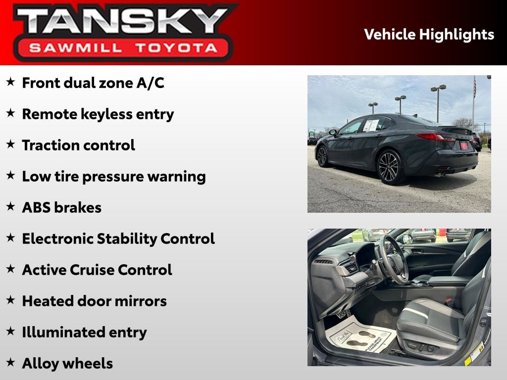 2025 Toyota Camry SE