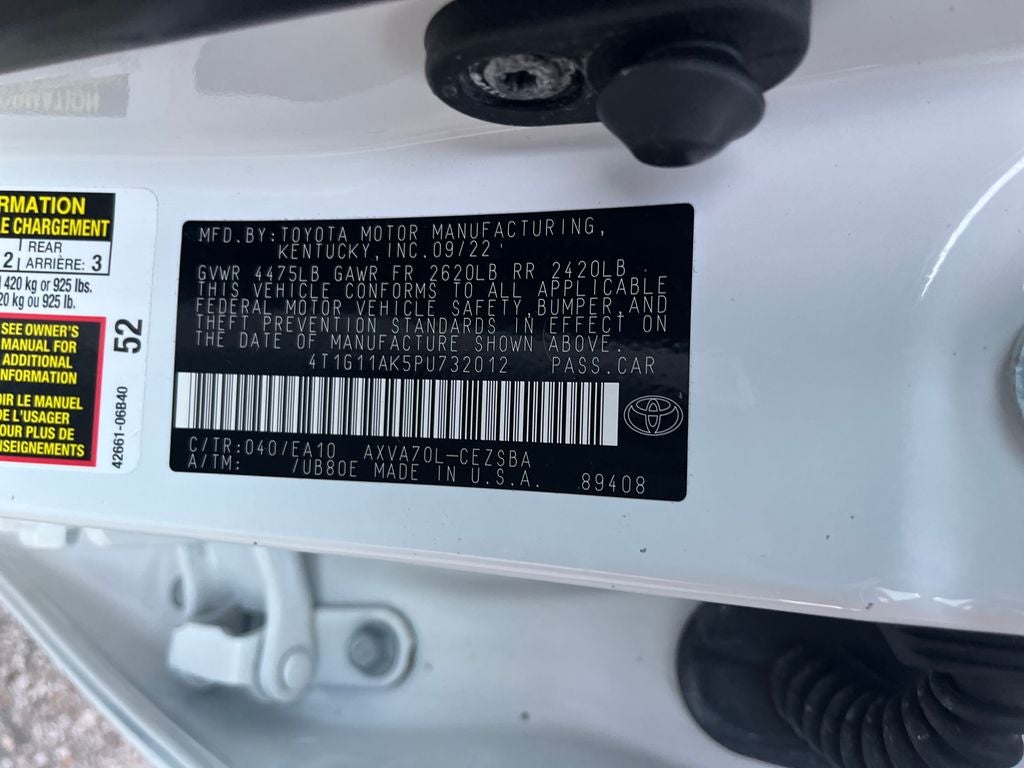 2023 Toyota Camry SE