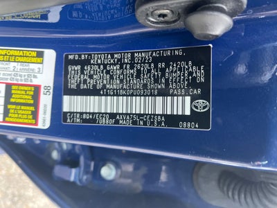 2023 Toyota Camry SE Nightshade