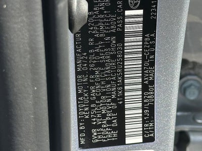 2024 Toyota Camry XSE