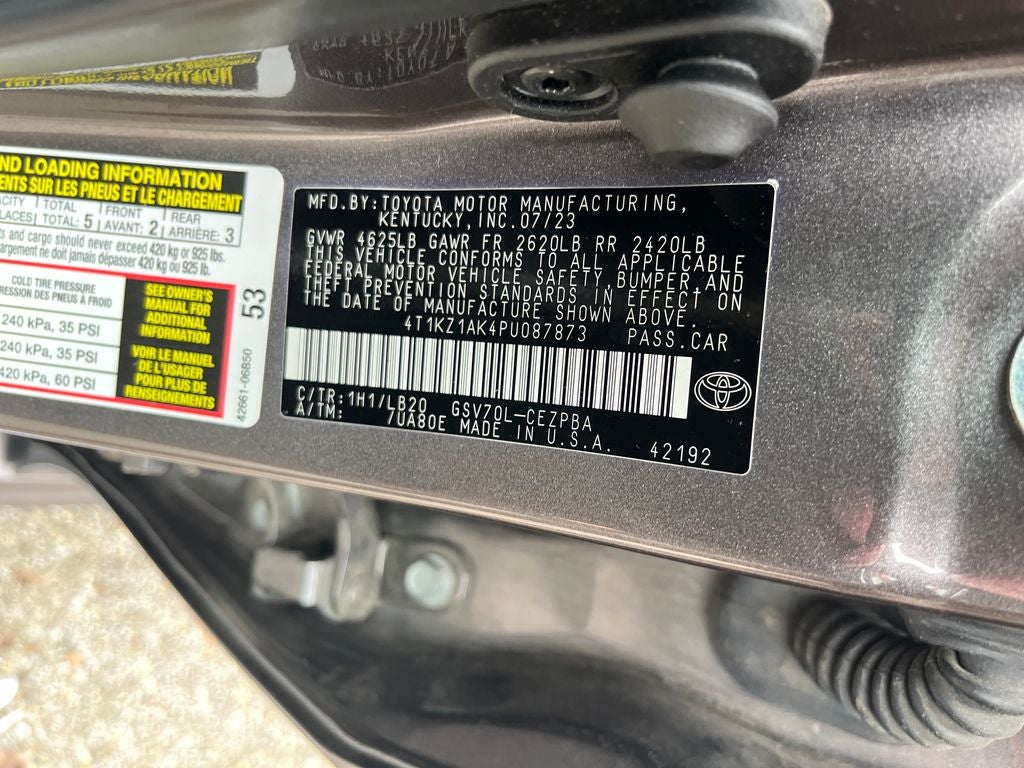 2023 Toyota Camry XSE V6