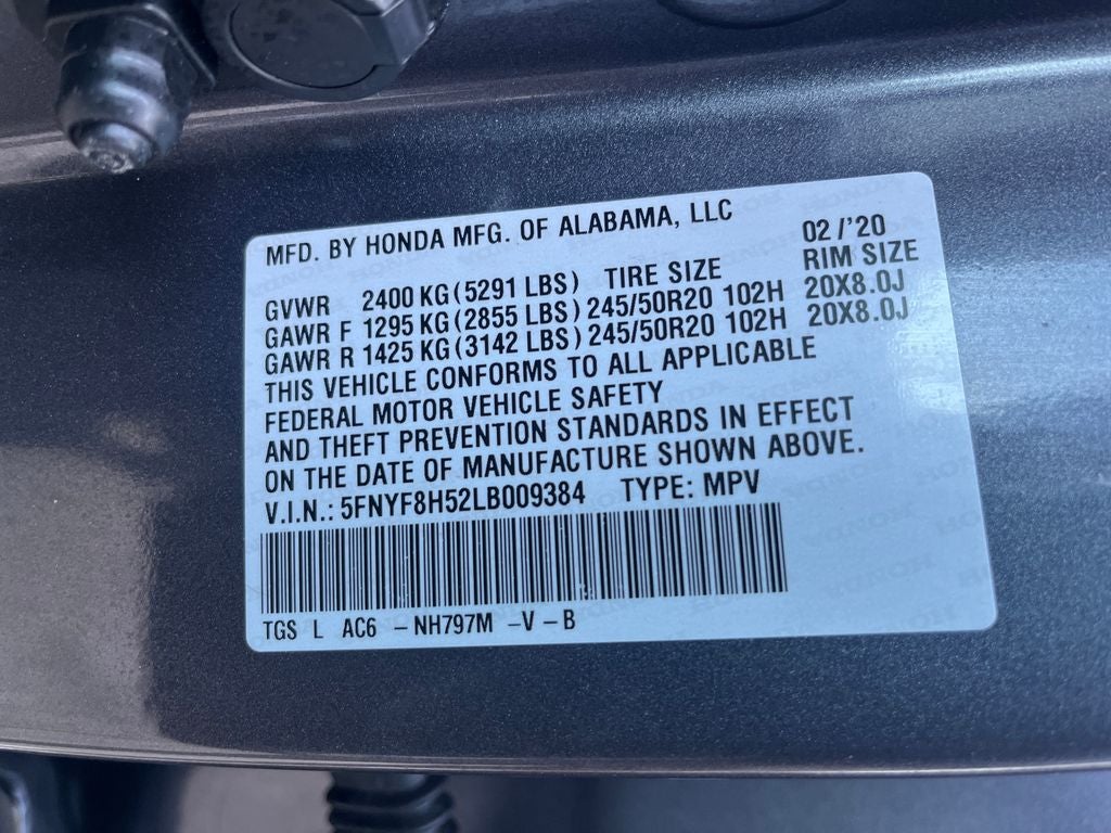 2020 Honda Passport EX-L