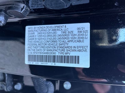 2021 Honda Passport EX-L