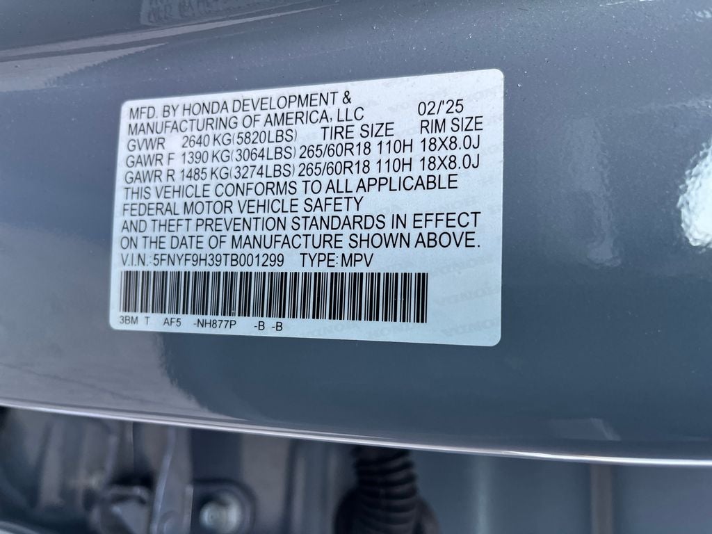 2026 Honda Passport RTL