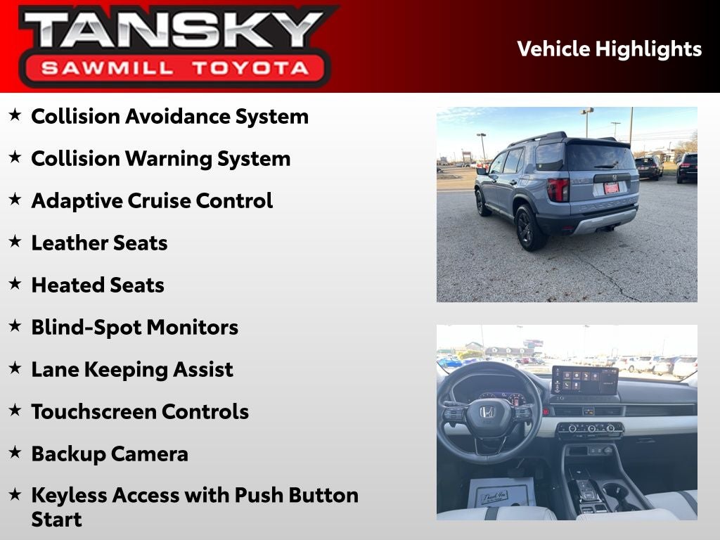 2026 Honda Passport RTL