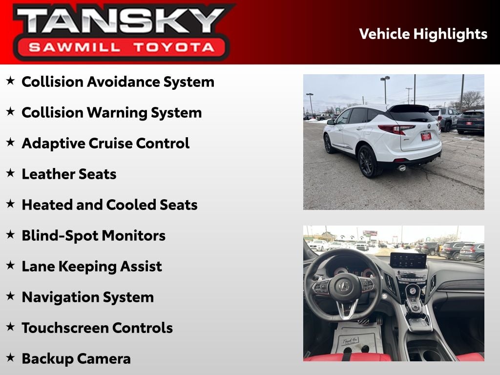 2024 Acura RDX A-Spec Package SH-AWD