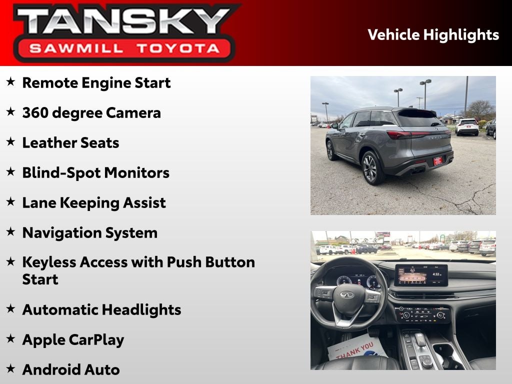 2024 INFINITI QX60 LUXE