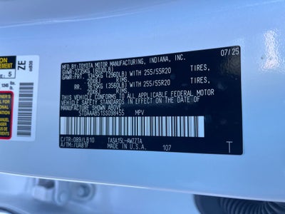 2025 Toyota Grand Highlander Platinum