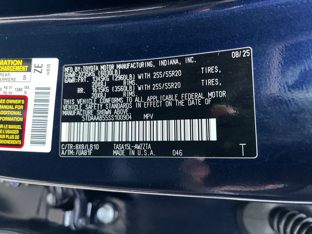 2025 Toyota Grand Highlander Platinum