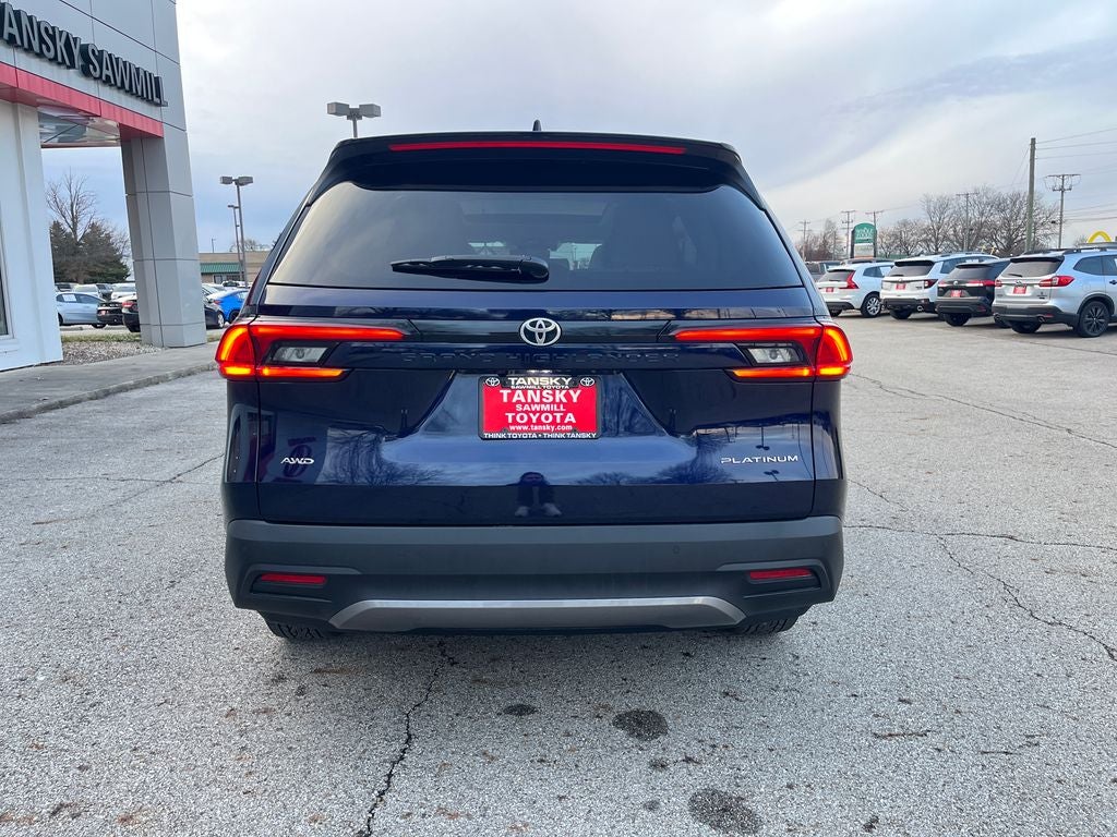 2025 Toyota Grand Highlander Platinum