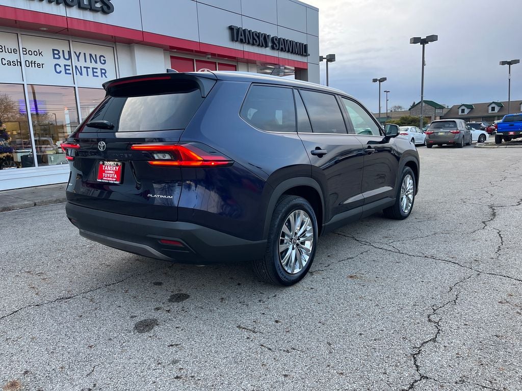 2025 Toyota Grand Highlander Platinum