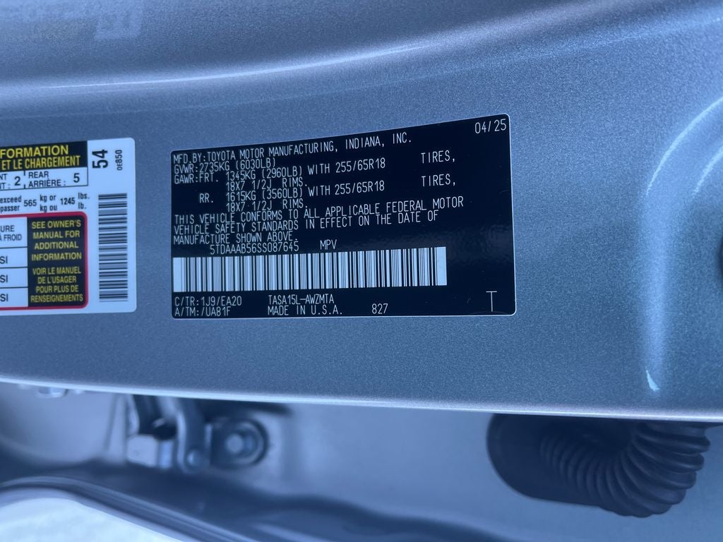 2025 Toyota Grand Highlander XLE