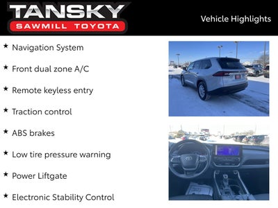 2025 Toyota Grand Highlander XLE