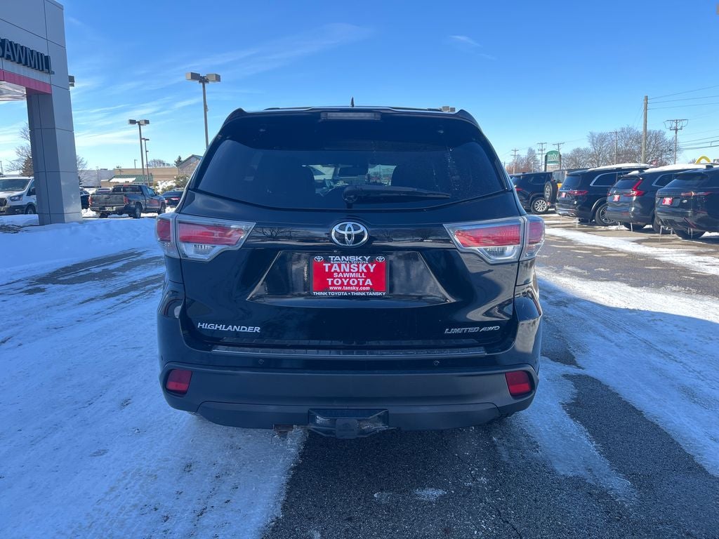 2015 Toyota Highlander Limited Platinum V6