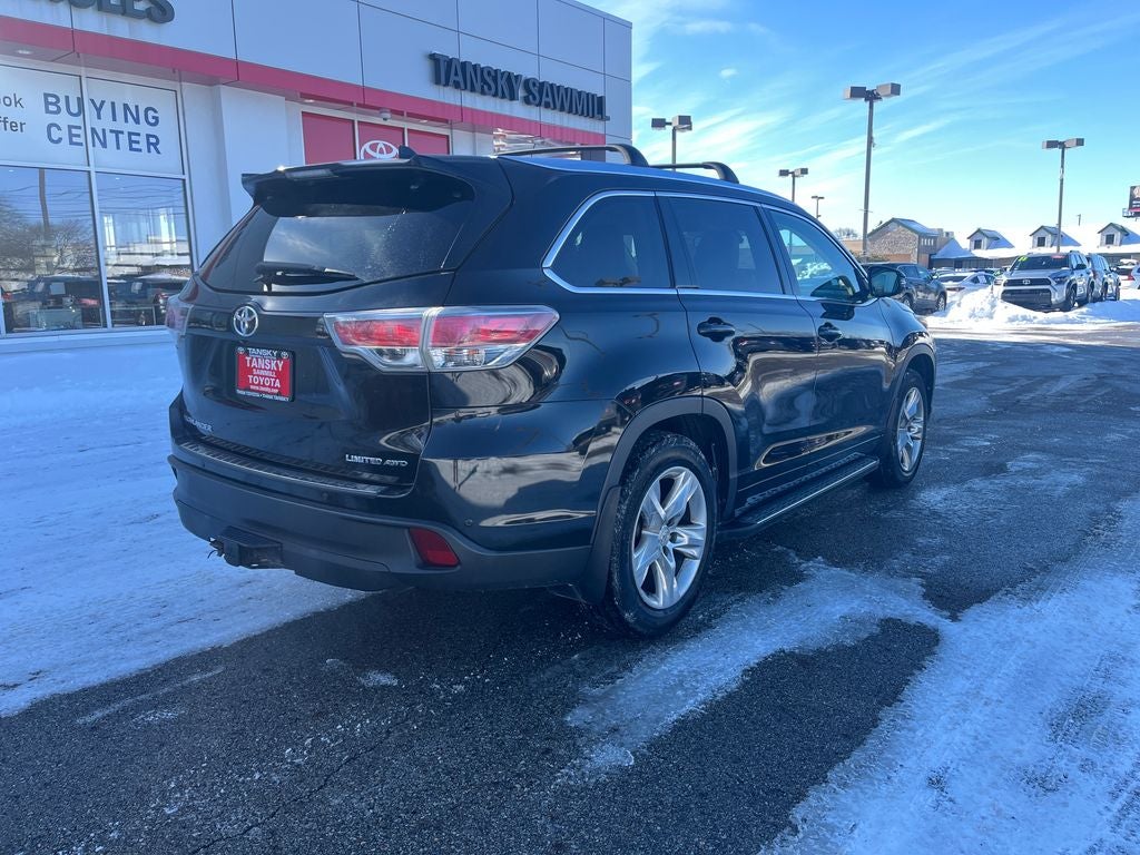 2015 Toyota Highlander Limited Platinum V6