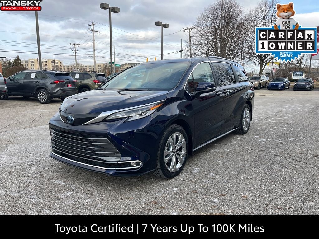2022 Toyota Sienna Platinum 7 Passenger
