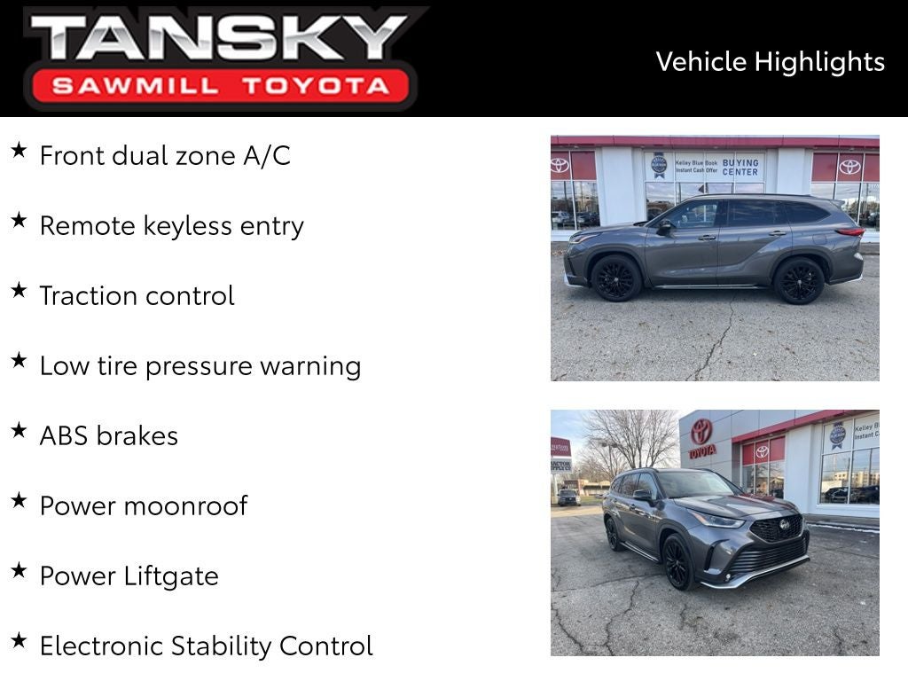 2023 Toyota Highlander XSE