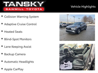 2023 Toyota Highlander XLE