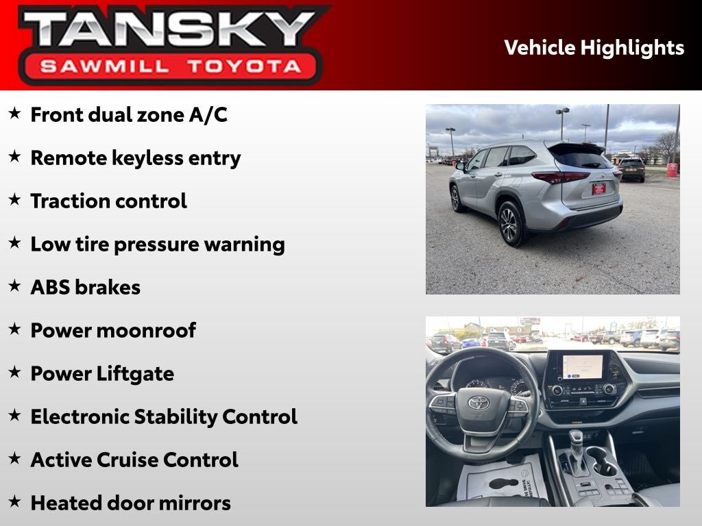 2024 Toyota Highlander XLE