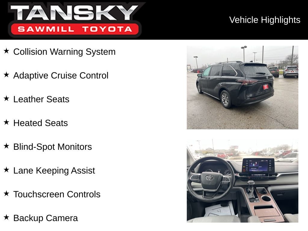 2023 Toyota Sienna XLE