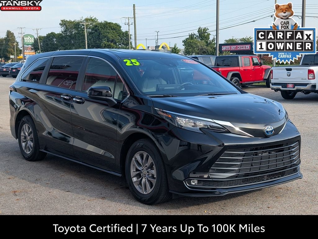 2025 Toyota Sienna XLE 7 Passenger