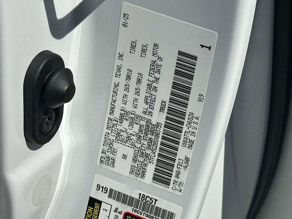 2025 Toyota Tundra SR5