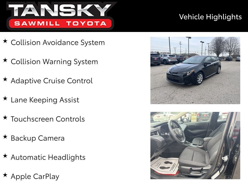 2024 Toyota Corolla LE