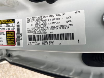 2023 Toyota Sequoia TRD Pro