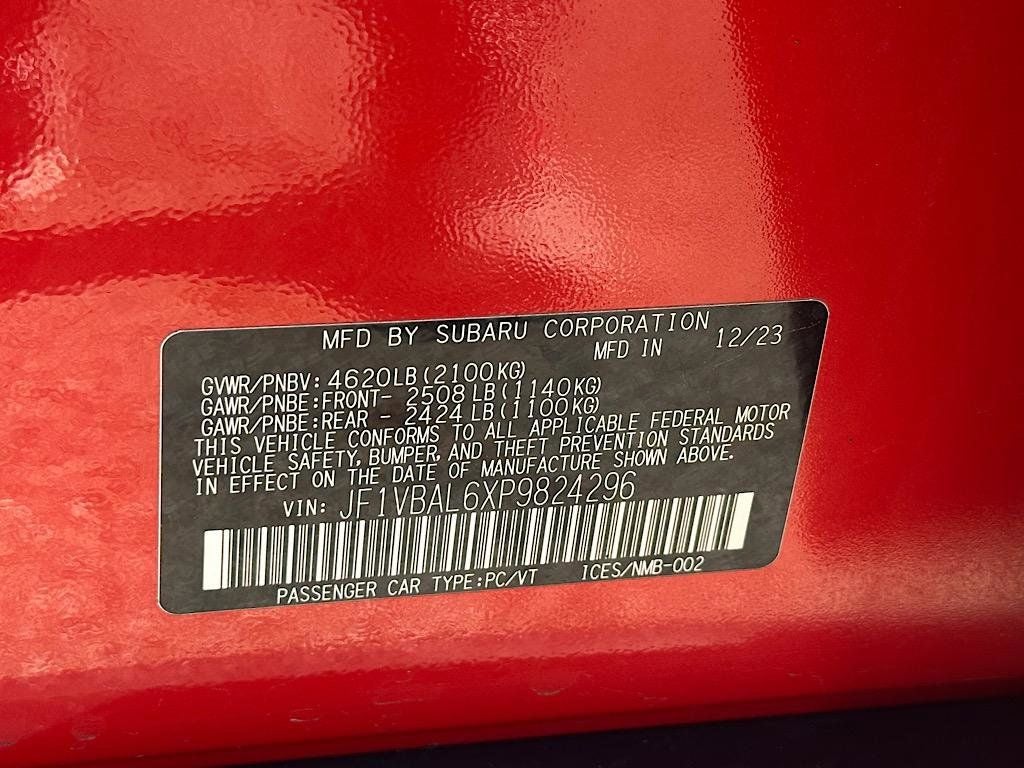 2023 Subaru WRX Limited