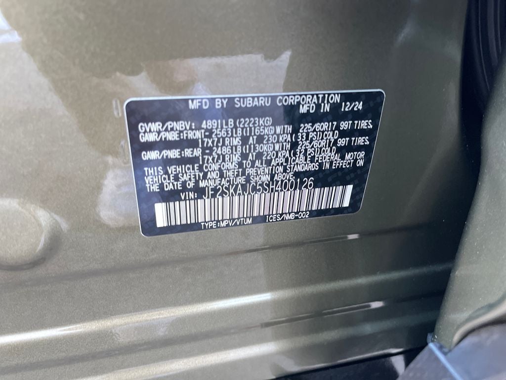 2025 Subaru Forester Wilderness