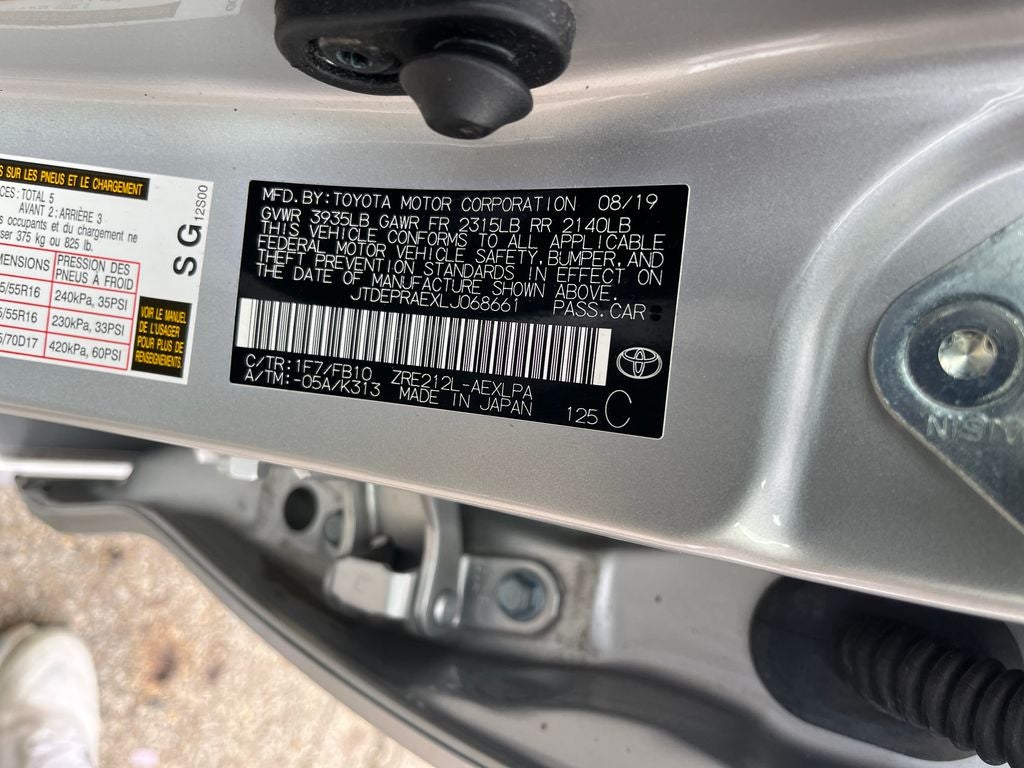 2020 Toyota Corolla LE