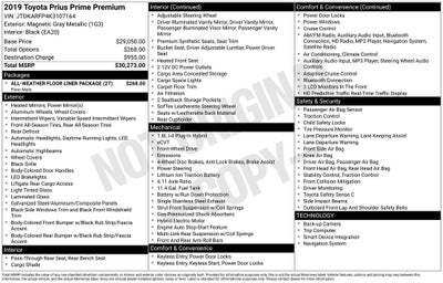 2019 Toyota Prius Prime Premium