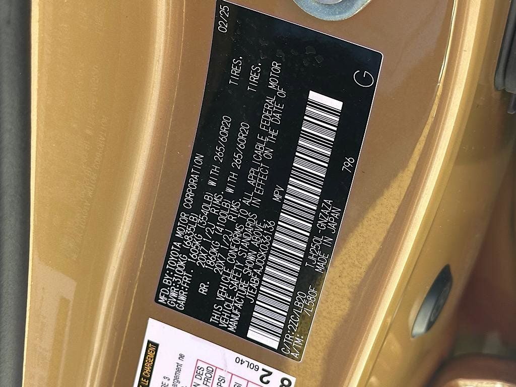 2025 Toyota Land Cruiser Base