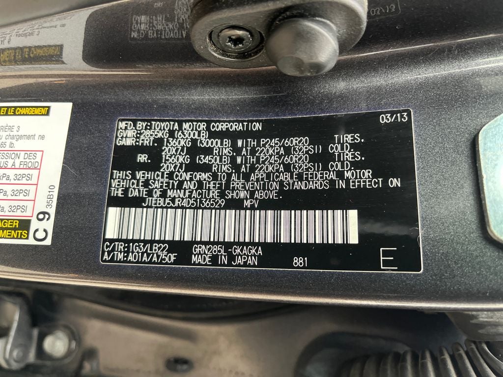 2013 Toyota 4Runner Limited