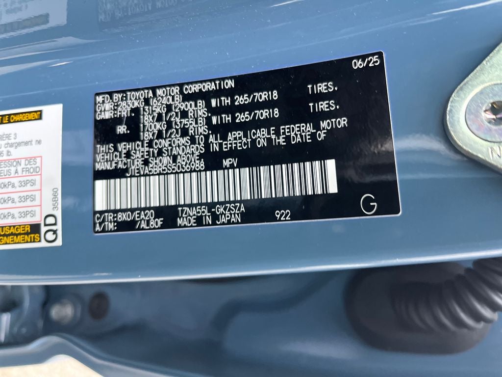 2025 Toyota 4Runner TRD Off-Road Premium