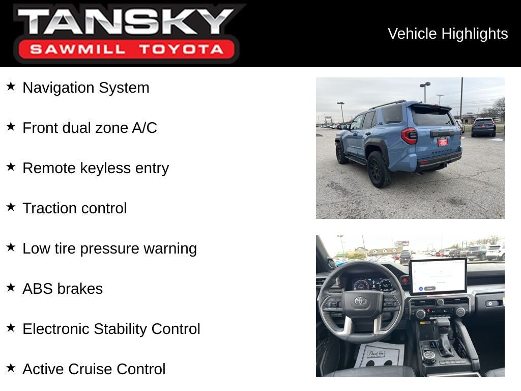 2025 Toyota 4Runner TRD Off-Road Premium