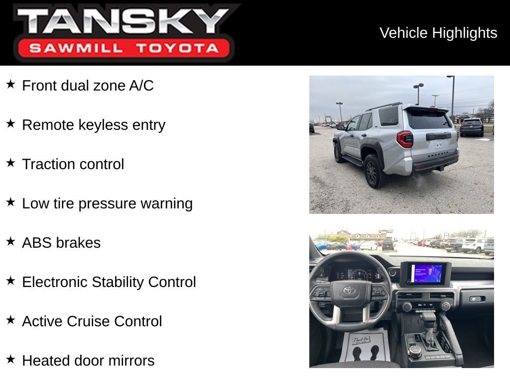 2025 Toyota 4Runner SR5