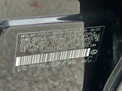 2023 Lexus IS 350 F SPORT