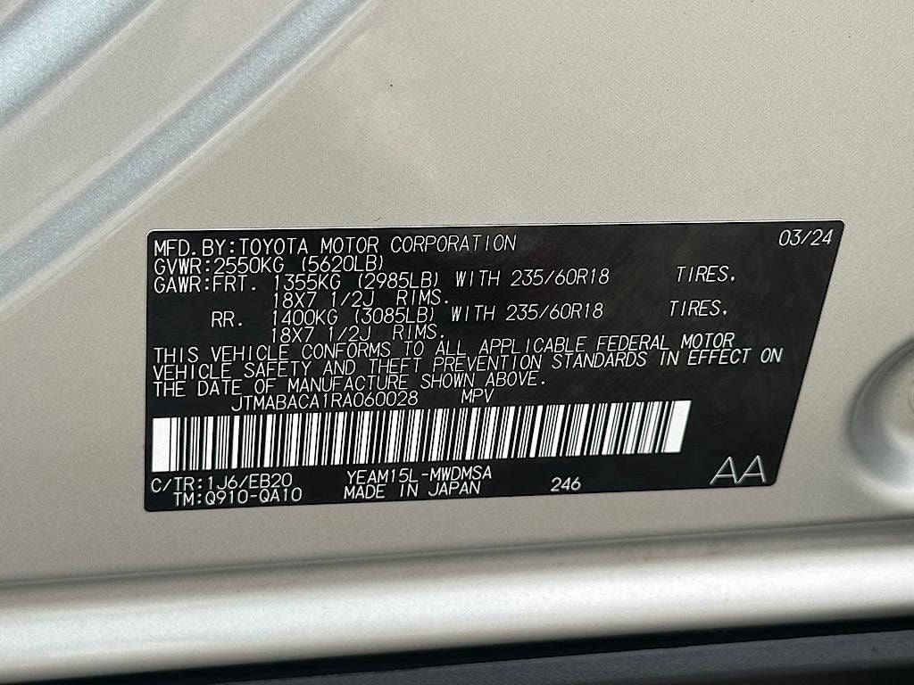 2024 Toyota bZ4X XLE