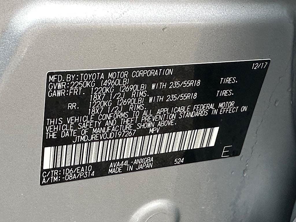 2018 Toyota RAV4 Hybrid Limited