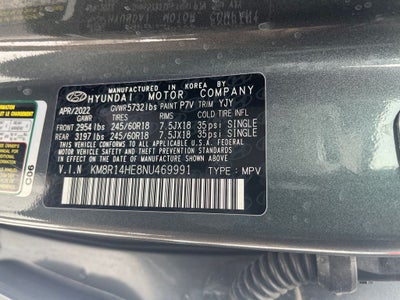 2022 Hyundai Palisade SE