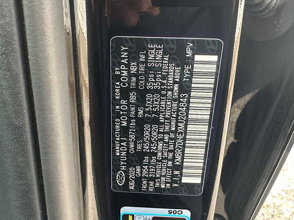 2021 Hyundai Palisade Calligraphy