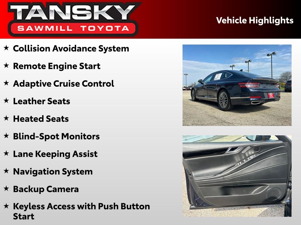 2023 GENESIS G80 Base - Photo 10