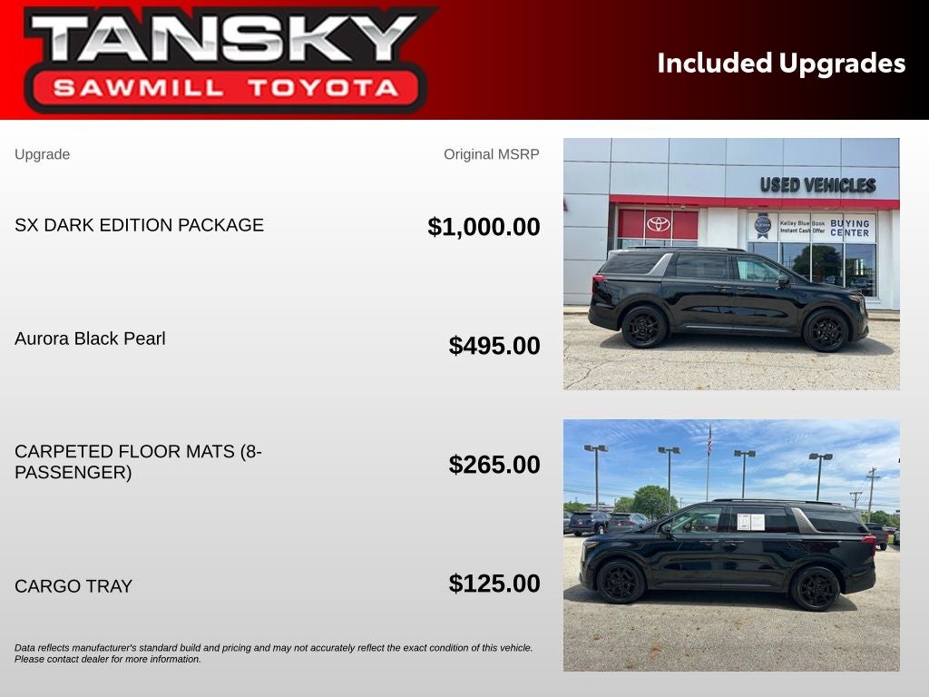 2025 Kia Carnival Hybrid SX