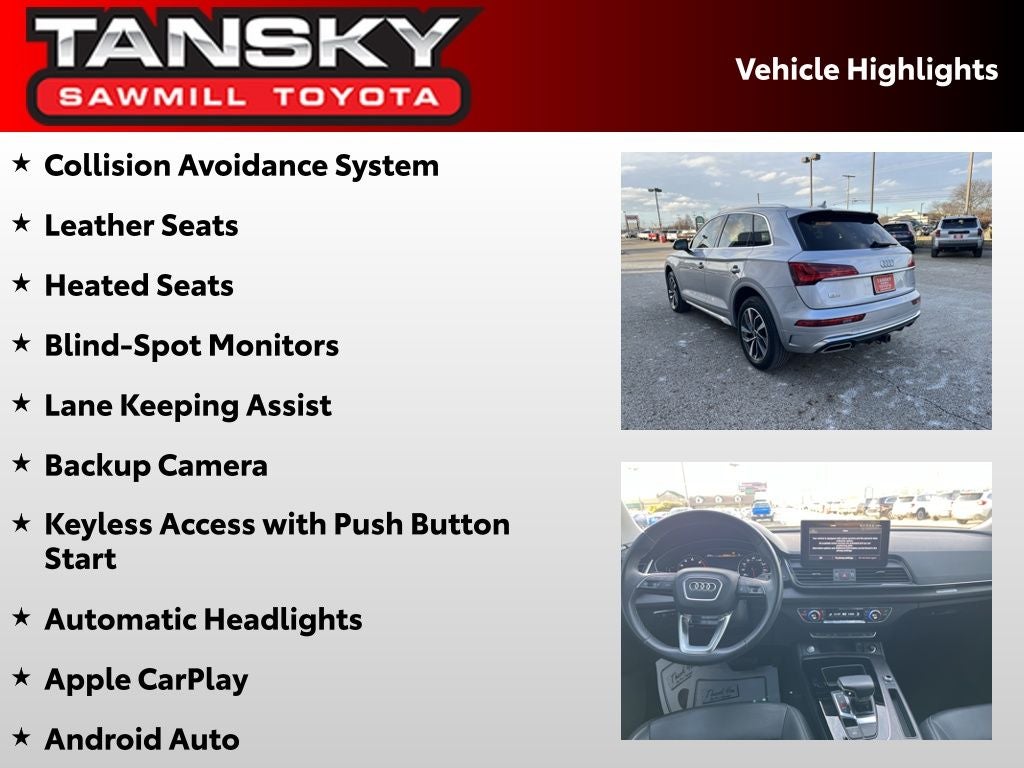 2023 Audi Q5 45 S line Premium quattro