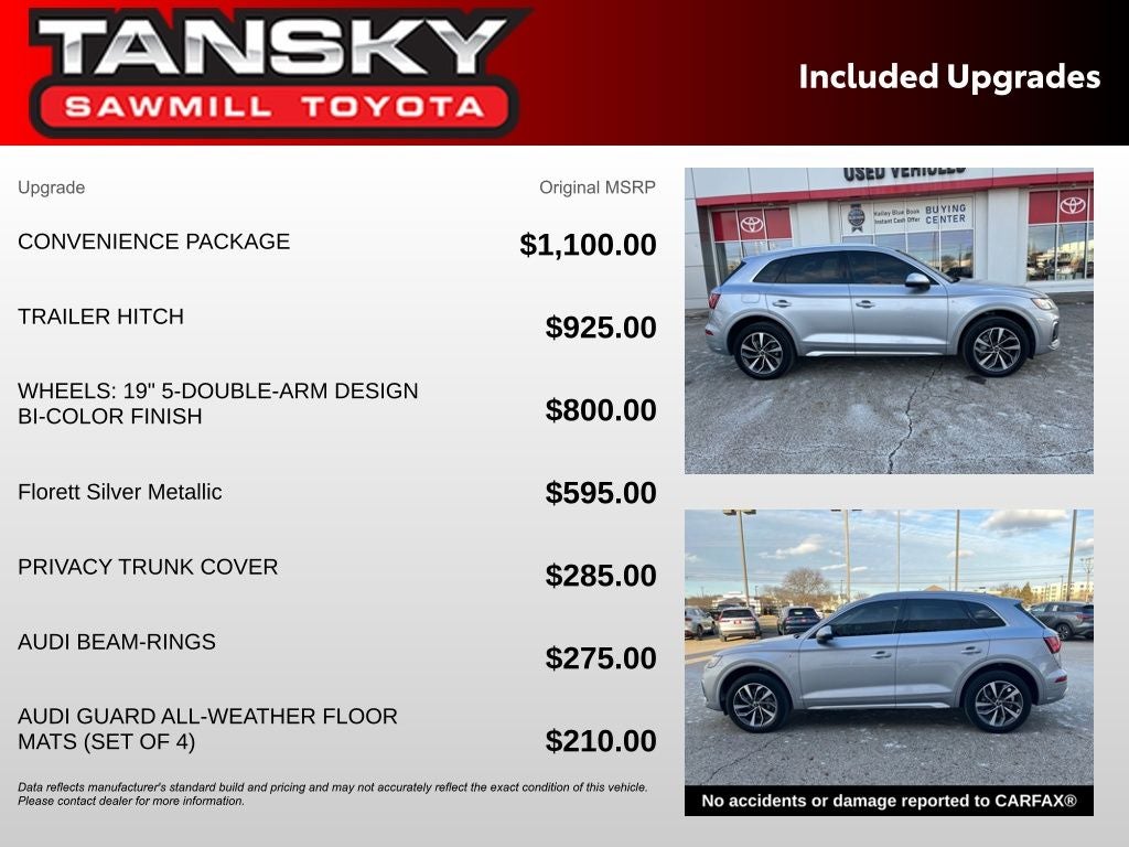 2023 Audi Q5 45 S line Premium quattro