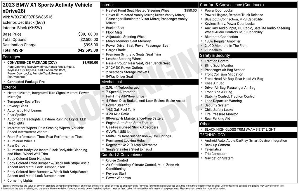 2023 BMW X1 xDrive28i